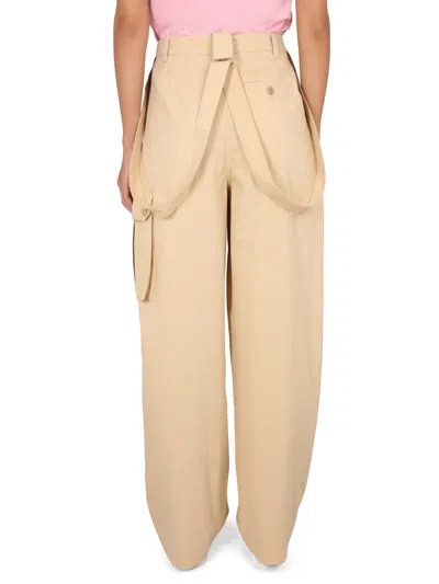 Kenzo Women Cargo Pants In Neutral