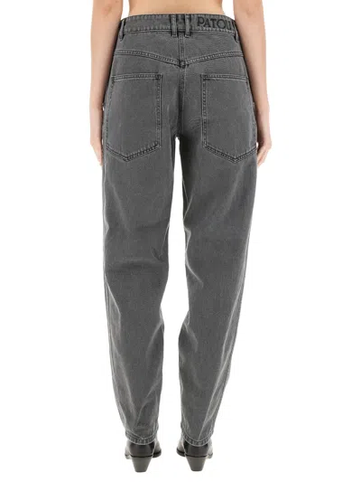 Patou Straight-leg Pants In Gray