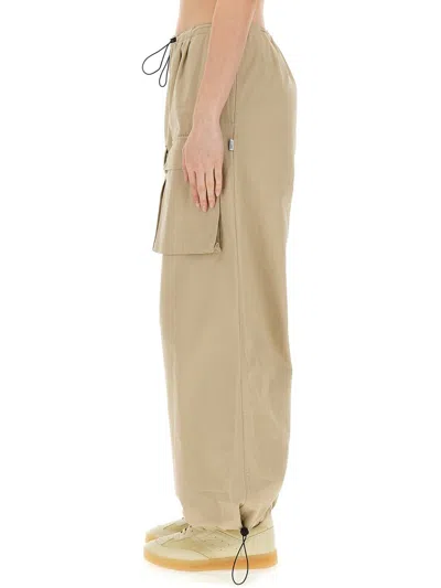 Mm6 Maison Margiela Woman Pants Beige Size 8 Cotton In Brown