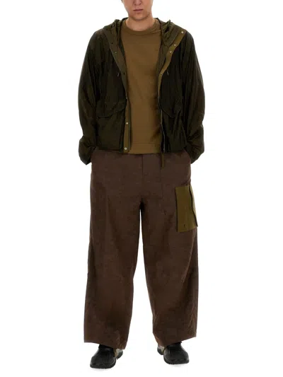 Ten C Camouflage-print Wide-leg Trousers