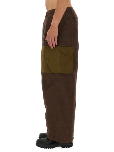 Ten C Camouflage-print Wide-leg Trousers