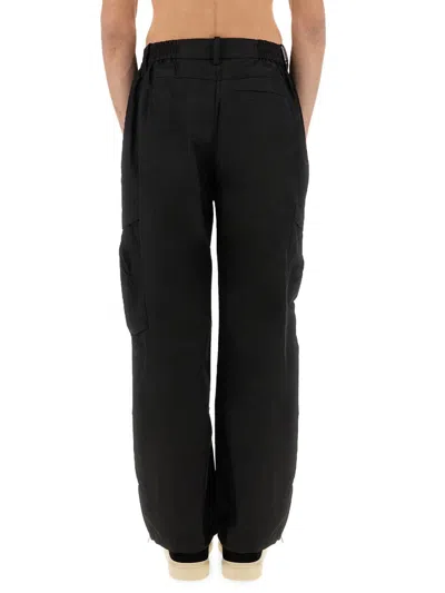 Represent Tech Cargo Pants Featuring Zip Detail In Black