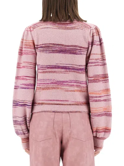 Baum Und Pferdgarten Carmy Knit Sweater In Pink