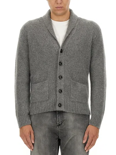 Tom Ford Cardigan In Gray