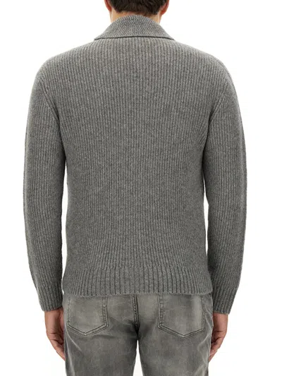 Tom Ford Cardigan In Gray