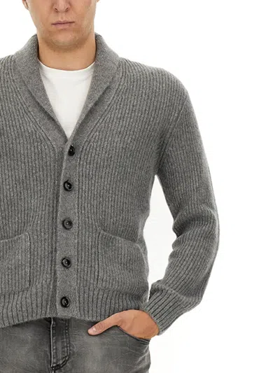 Tom Ford Cardigan In Gray