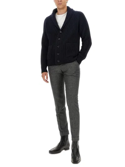 Brioni Cashmere Cardigan In White