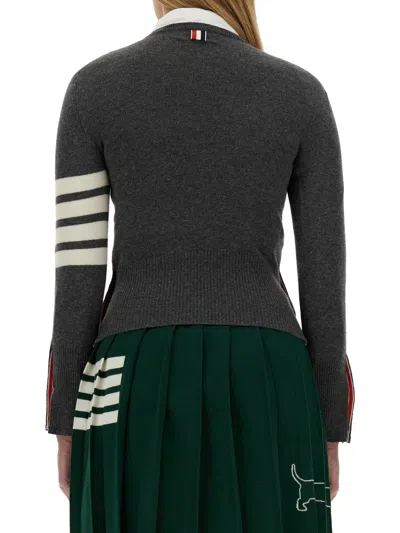 Thom Browne Cashmere Sweater In Gray
