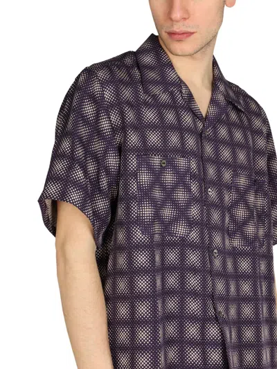 Needles Check Print Shirt