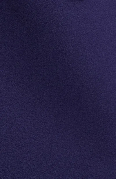 Tahari Asl One-button Crepe Jacket In Blue