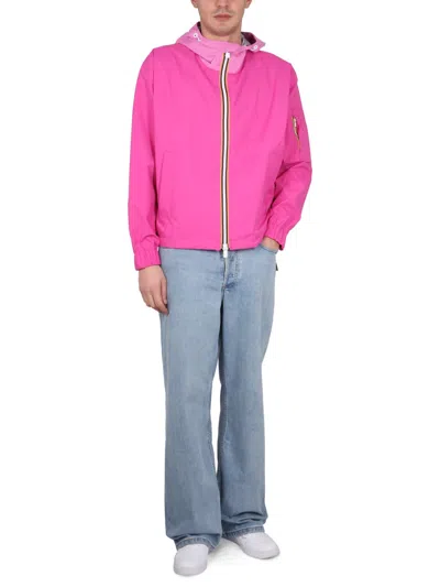 K-way Claudey 2.1 Jacket Unisex In Pink