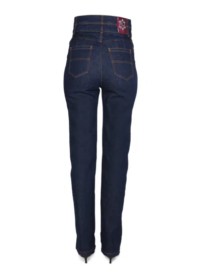 Philosophy Di Lorenzo Serafini Comfort Denim Jeans In Blue