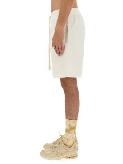 Carhartt Bermuda Shorts In Cotton In White