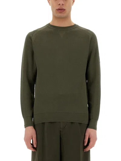 Belstaff Textured Cotton Jersey Sweater
