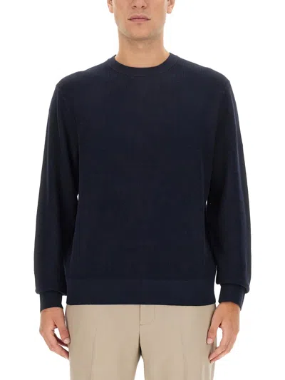 Theory Cotton Jersey In Blue