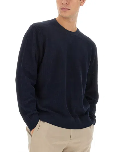 Theory Cotton Jersey In Blue