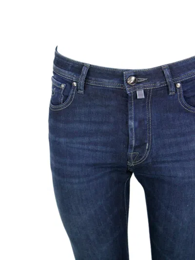 Jacob Cohen Trousers In Blue