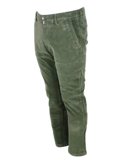 Jacob Cohen Trousers In Green