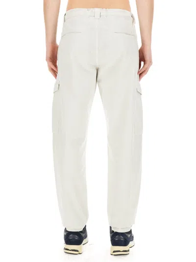 Aspesi Utility Trousers Featuring Multiple Pockets In White