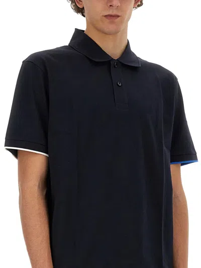 Hugo Boss Polo Shirt Boss Men Color Blue In Blue