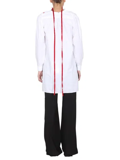 Raf Simons Cotton Shirt In White