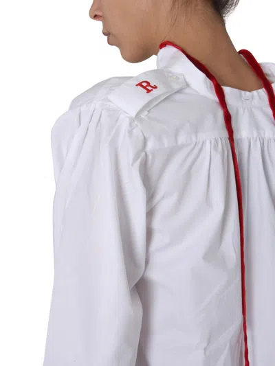 Raf Simons Cotton Shirt In White