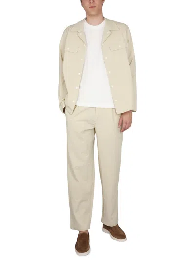 Howlin' Howlin Sand Stretch Cotton Magic Work Shirt In Neutral