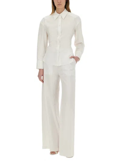 Moschino Cotton Shirt In White