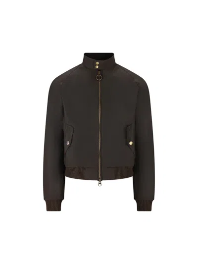 Barbour Porton Jacket Collaboration Baracuta In Green