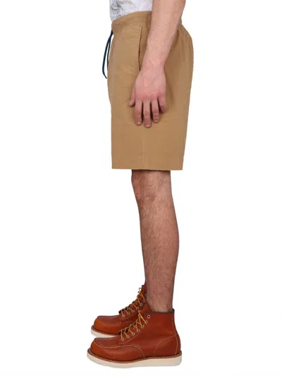 Ps By Paul Smith Ps Paul Smith Cotton Shorts In Brown