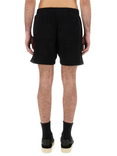 Represent Club Owners Elastic Waistband Back Pockets Shorts In Black