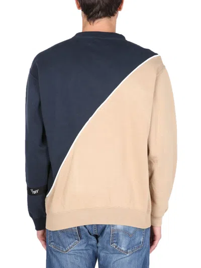 1/off Crew Neck Sweatshirt Unisex In Multi