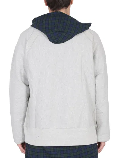Engineered Garments Crewneck Sweatshirt In Gray
