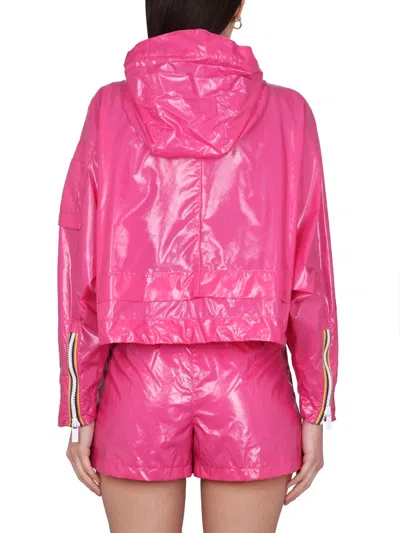 K-way Cropel Light Class Jacket In Pink