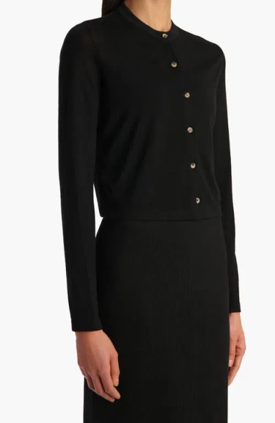 Khaite Women's Ambre Cardigan In Black