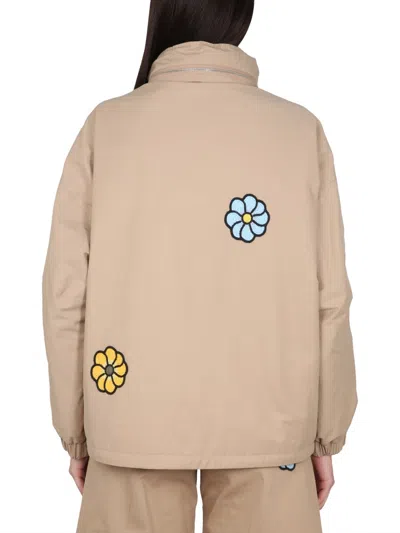 Moncler Genius Delamont Jacket In Brown