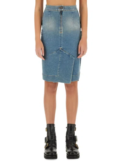Vivienne Westwood Skirt In Blue