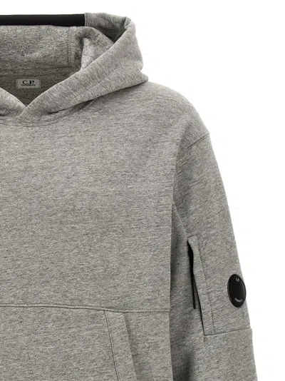C.p. Company C.p.company Cotton Hoodie In Gray