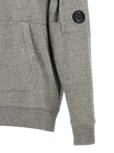 C.p. Company C.p.company Cotton Hoodie In Gray