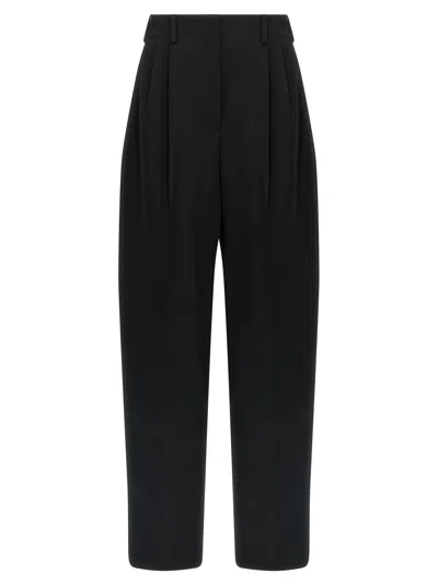 Givenchy Womens Grey Mix Low-rise Straight-leg Wool Trousers