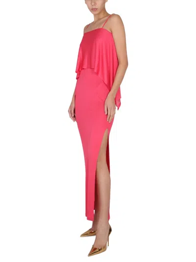 Tom Ford Women's Dress With Ruffles In Pink