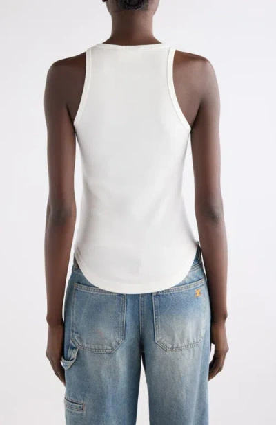 Courrèges Tank Top In White