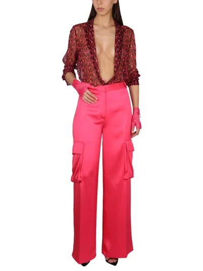 Versace Women's Duchesse Pants In Pink
