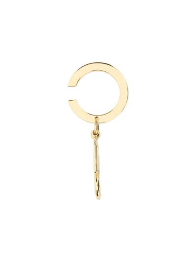 Jw Anderson Earring Anchor In Gold