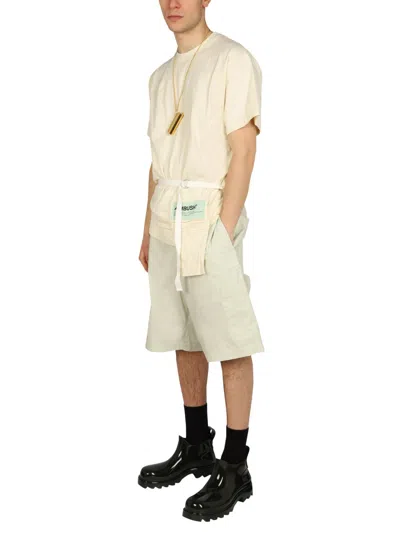 Ambush Elastic Bermuda In Neutral