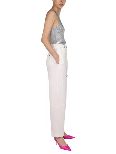 Tom Ford White Cashmere/silk Pants In Neutral