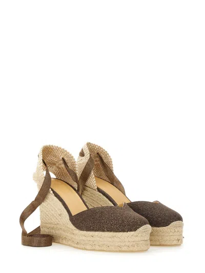 Castaã±er Scarpe Con Zeppa Castañer Donna Colore Marrone In Brown
