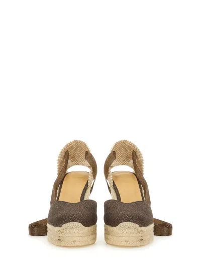 Castaã±er Scarpe Con Zeppa Castañer Donna Colore Marrone In Brown
