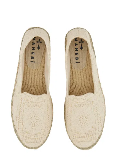 Manebi Espadrille Double Sun In Multi