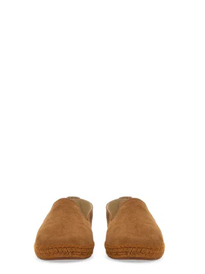 Manebi Espadrille In Suede